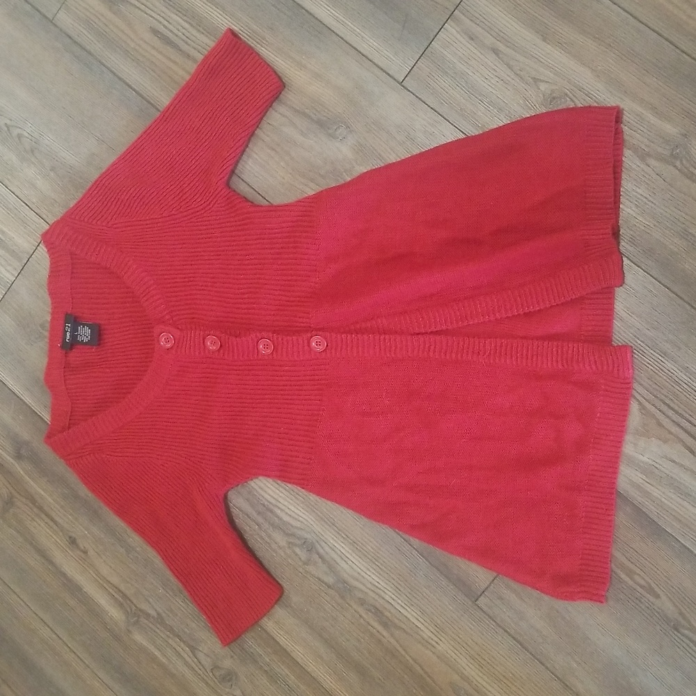 Rue21 Red Cardigan large